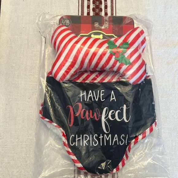 Other - Have A Pawfect Christmas Bandana Dog Gift - New
